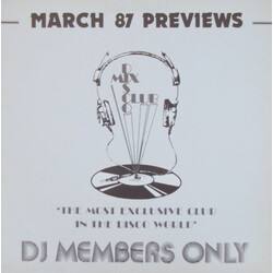 Various March 87 Previews Vinyl LP USED