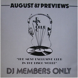 Various August 87 Previews Vinyl LP USED