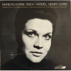 Marilyn Horne / Johann Sebastian Bach / Georg Friedrich Händel / Henry Lewis Marilyn Horne Sings Bach And Handel Vinyl LP USED