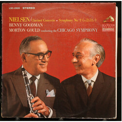 Carl Nielsen / Benny Goodman / Morton Gould / Chicago Symphony Orchestra Clarinet Concerto / Symphony No. 2 ("The Four Temperaments") Vinyl LP USED