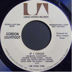 Gordon Lightfoot If I Could Vinyl 7" USED