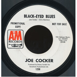 Joe Cocker Black-Eyed Blues Vinyl 7" USED