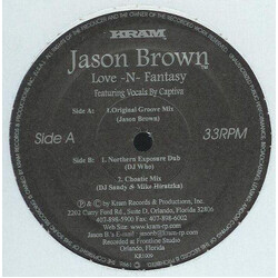 Jason Brown Love-N-Fantasy Vinyl 12" USED