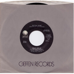 Elton John Wrap Her Up Vinyl 7" USED