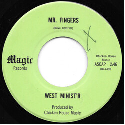 West Minist'r Mr. Fingers / My Life Vinyl 7" USED