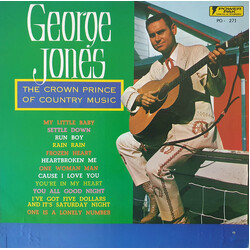George Jones (2) The Crown Prince Of Country Music Vinyl LP USED