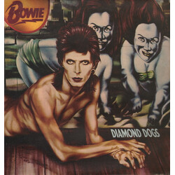 David Bowie Diamond Dogs Vinyl LP USED