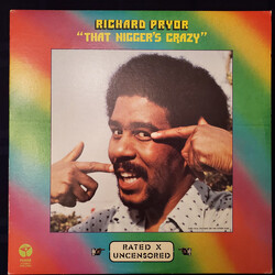 Richard Pryor That Nigger's Crazy Vinyl LP USED