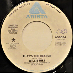 Willie Nile That's The Reason Vinyl 7" USED