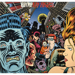 Iggy Pop Brick By Brick Vinyl LP USED