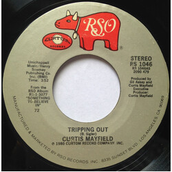 Curtis Mayfield Tripping Out Vinyl 7" USED