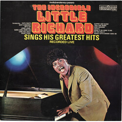 Little Richard The Incredible Little Richard Sings His Greatest Hits Recorded Live Vinyl LP USED
