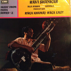 Ravi Shankar Raga Khamaj / Raga Lalit Vinyl LP USED