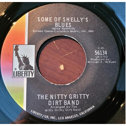 Nitty Gritty Dirt Band Some Of Shelly's Blues Vinyl 7" USED