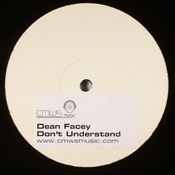 Dean Facey Don't Understand Vinyl 12" USED