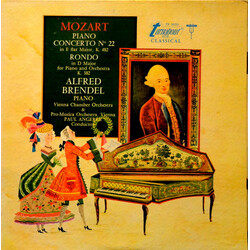 Wolfgang Amadeus Mozart / Alfred Brendel Piano Concerto Nº 22 / Rondo Vinyl LP USED