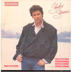 Shakin' Stevens Because I Love You Vinyl 7" USED