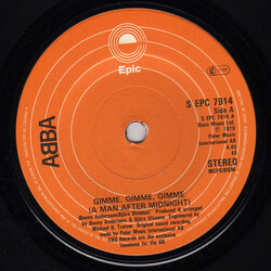 ABBA Gimme, Gimme, Gimme (A Man After Midnight) Vinyl 7" USED