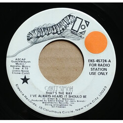 Carly Simon That's The Way I've Always Heard It Should Be Vinyl 7" USED