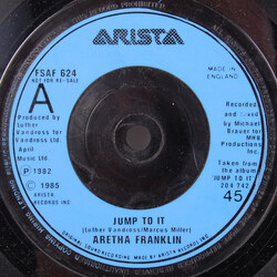 Aretha Franklin Jump To It / Get It Right Vinyl 7" USED