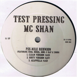 MC Shan Pee-Nile Reunion / Don't Call It A Comeback Vinyl 12" USED
