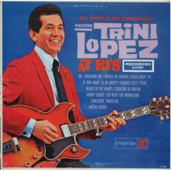 Trini Lopez By Popular Demand More Trini Lopez At P.J.'s Vinyl LP USED