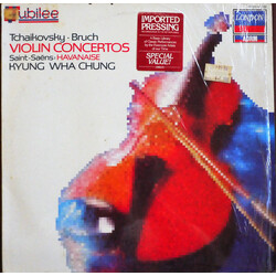 Pyotr Ilyich Tchaikovsky / Max Bruch / Camille Saint-Saëns / Kyung-Wha Chung Violin Concertos, Havanaise Vinyl LP USED