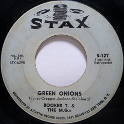 Booker T & The MG's Green Onions / Behave Yourself Vinyl 7" USED