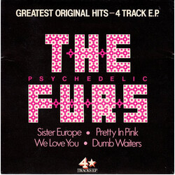 The Psychedelic Furs Greatest Original Hits - 4 Track E.P. Vinyl 7" USED