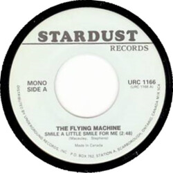 The Flying Machine / Linda Scott Smile A Little Smile For Me / I Left My Heart In The Balcony USED VINYL 7INCH REISSUE