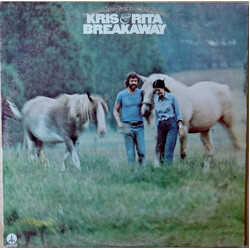 Kris Kristofferson & Rita Coolidge Kris & Rita Breakaway Vinyl LP USED