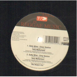 Tony Matterhorn Dutty Wine Vinyl 12" USED