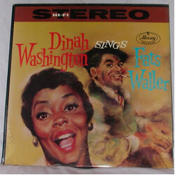 Dinah Washington Dinah Washington Sings Fats Waller Vinyl LP USED