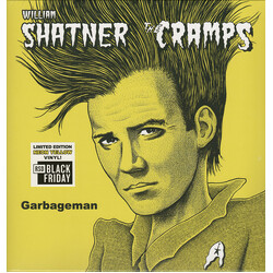 William Shatner / The Cramps Garbageman Vinyl 12" USED