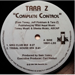 Tara Z Complete Control Vinyl 12" USED