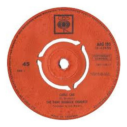 The Dave Brubeck Quartet Cable Car USED VINYL 7INCH 45 RPM SINGLE