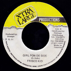 Frisco Kid Girl Pon De Side USED VINYL 7INCH 45 RPM