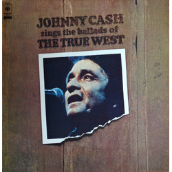 Johnny Cash Ballads Of The True West Vinyl LP USED