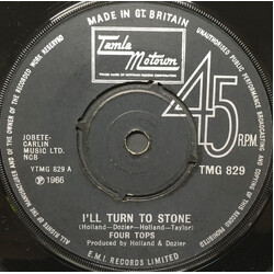 Four Tops I'll Turn To Stone Vinyl 7" USED