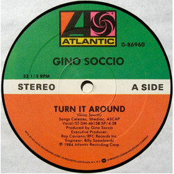 Gino Soccio Turn It Around Vinyl 12" USED