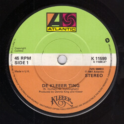 Kleeer De Kleeer Ting / Running Back To You Vinyl 7" USED