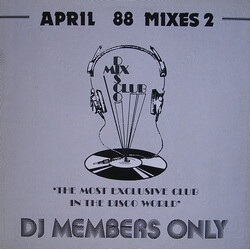 Various April 88 Mixes 2 Vinyl 12" USED