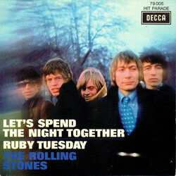 The Rolling Stones Let's Spend The Night Together Vinyl 7" USED