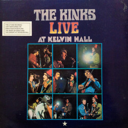 The Kinks Live At Kelvin Hall Vinyl LP USED