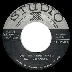 Don Drummond Rain Or Shine Take 2 / Rain Or Shine Take 3 Vinyl 7" USED