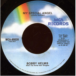 Bobby Helms My Special Angel / Fraulein Vinyl 7" USED