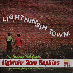 Lightnin' Hopkins Lightnin's In Town Vinyl LP USED