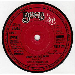 Freddie "Fingers" Lee Down On The Farm Vinyl 7" USED