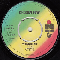 The Chosen Few Stand By Me Vinyl 7" USED