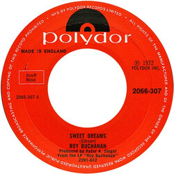 Roy Buchanan Sweet Dreams Vinyl 7" USED